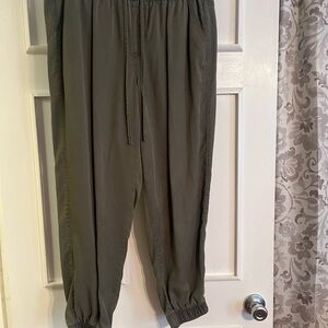 Olive Green Jogger Pants